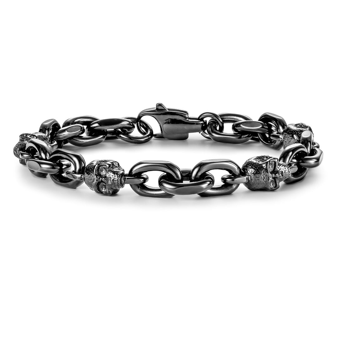 Tombstone Skull Chain