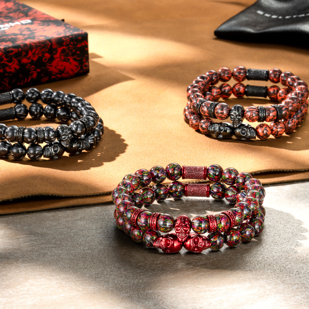 Skulls for Her | Dragon Red Skulls