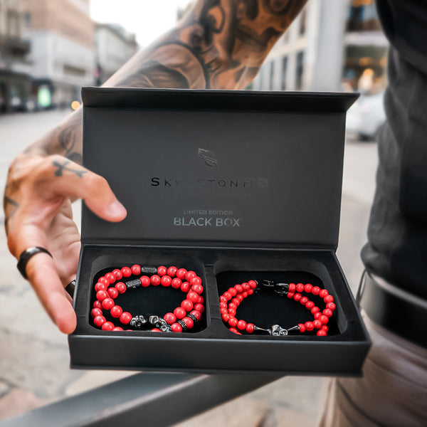 Red Devils Skull Gift Box By SkeletonHD