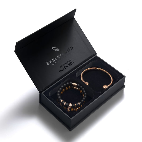 Warlock Box - Dark Gold Jewelry Skulls for Men – SkeletonHD