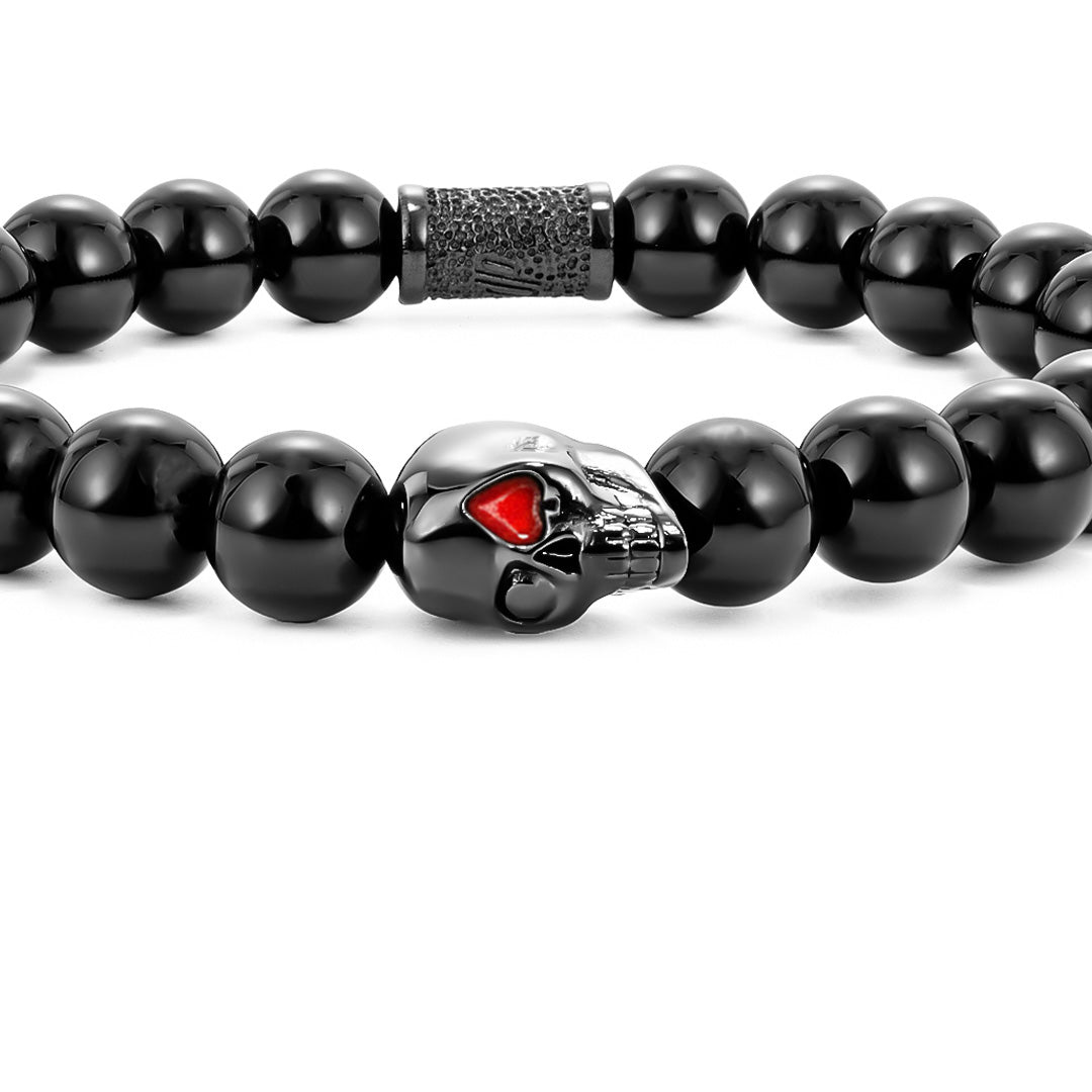 Ace of Spade - Skull bracelet for men - Luck is on your side