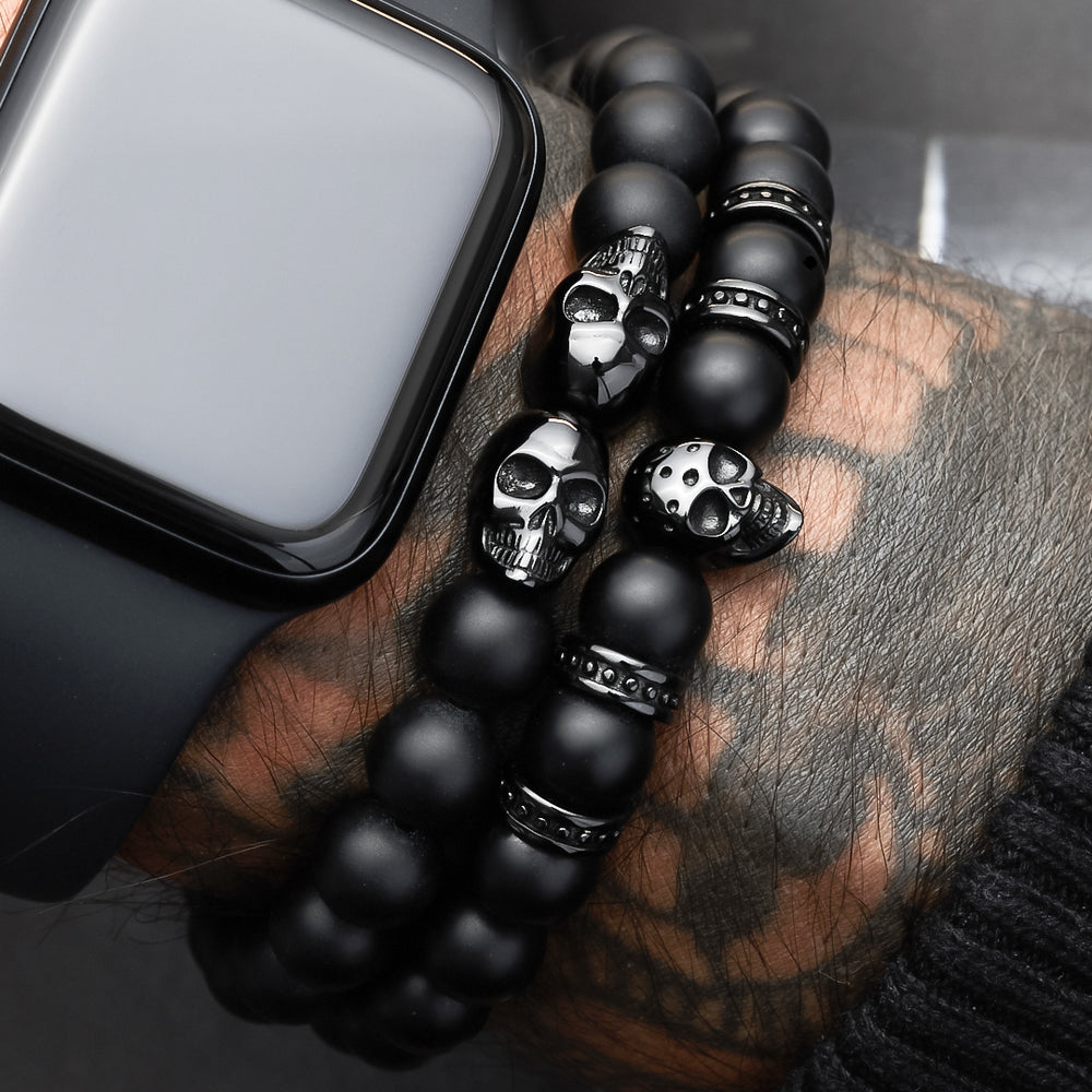 Phantom Stack - Premium Skull Bracelets for Men – SkeletonHD