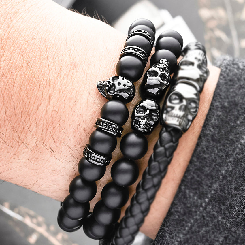 Phantom Stack - Premium Skull Bracelets for Men – SkeletonHD