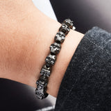 Skulls for Her | Stealth -  All Skulls Bracelet