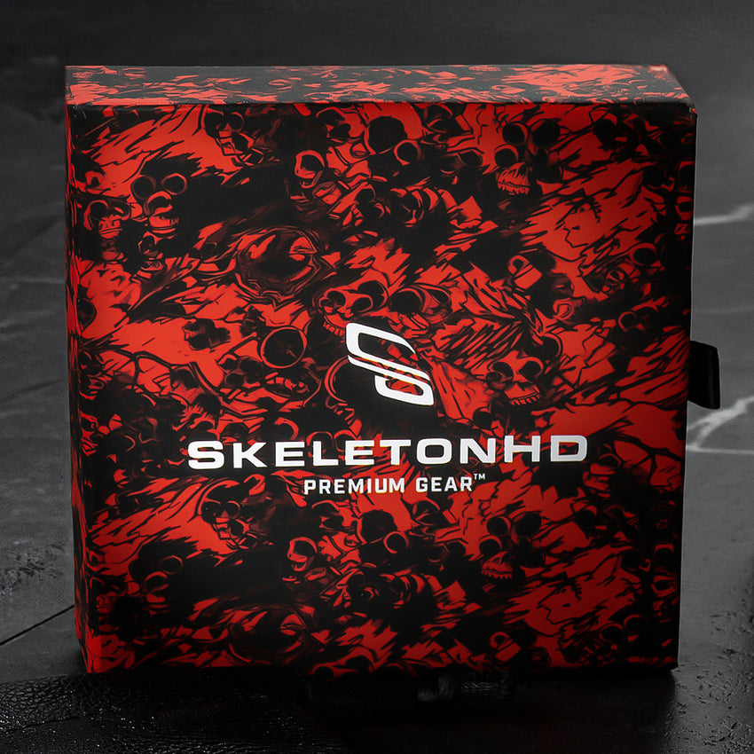 Dragon Red Skulls