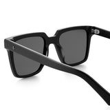 Cobalt Sunglasses - Matte Black Frame with Skull Emblem