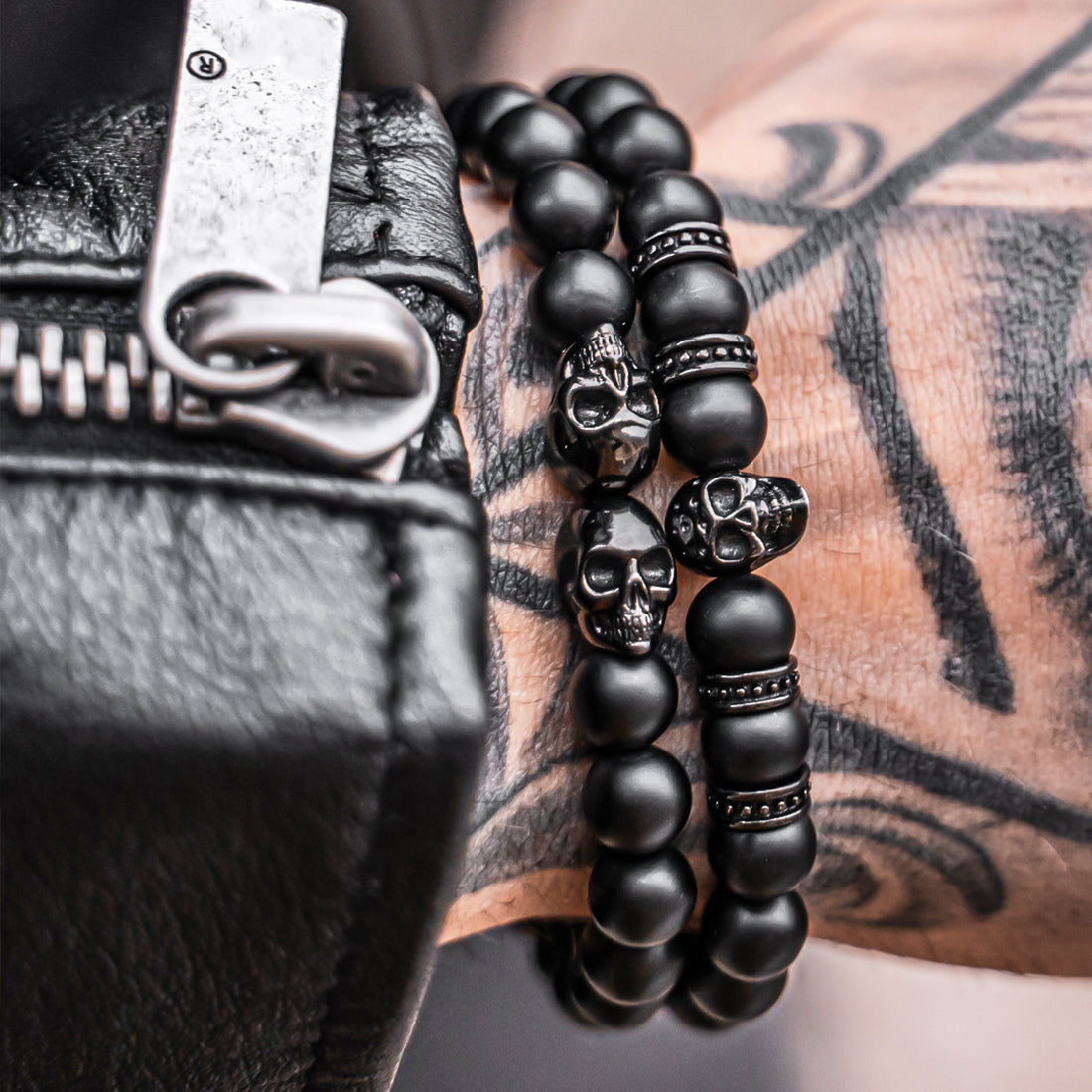 Phantom Stack - Premium Skull Bracelets for Men – SkeletonHD