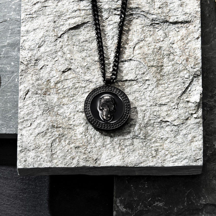 Vulcan Skull Chain - Black