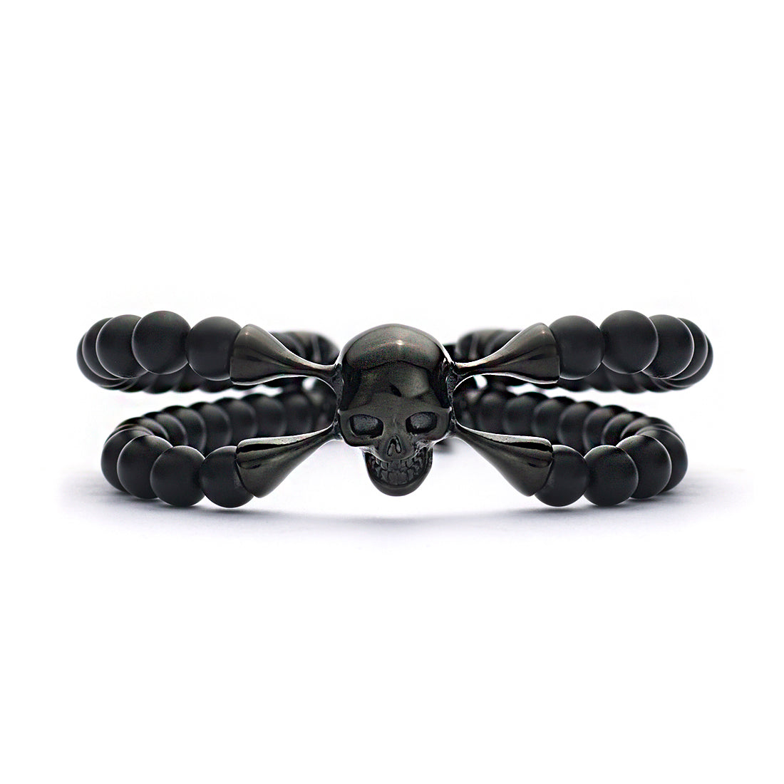 black skull web smooth